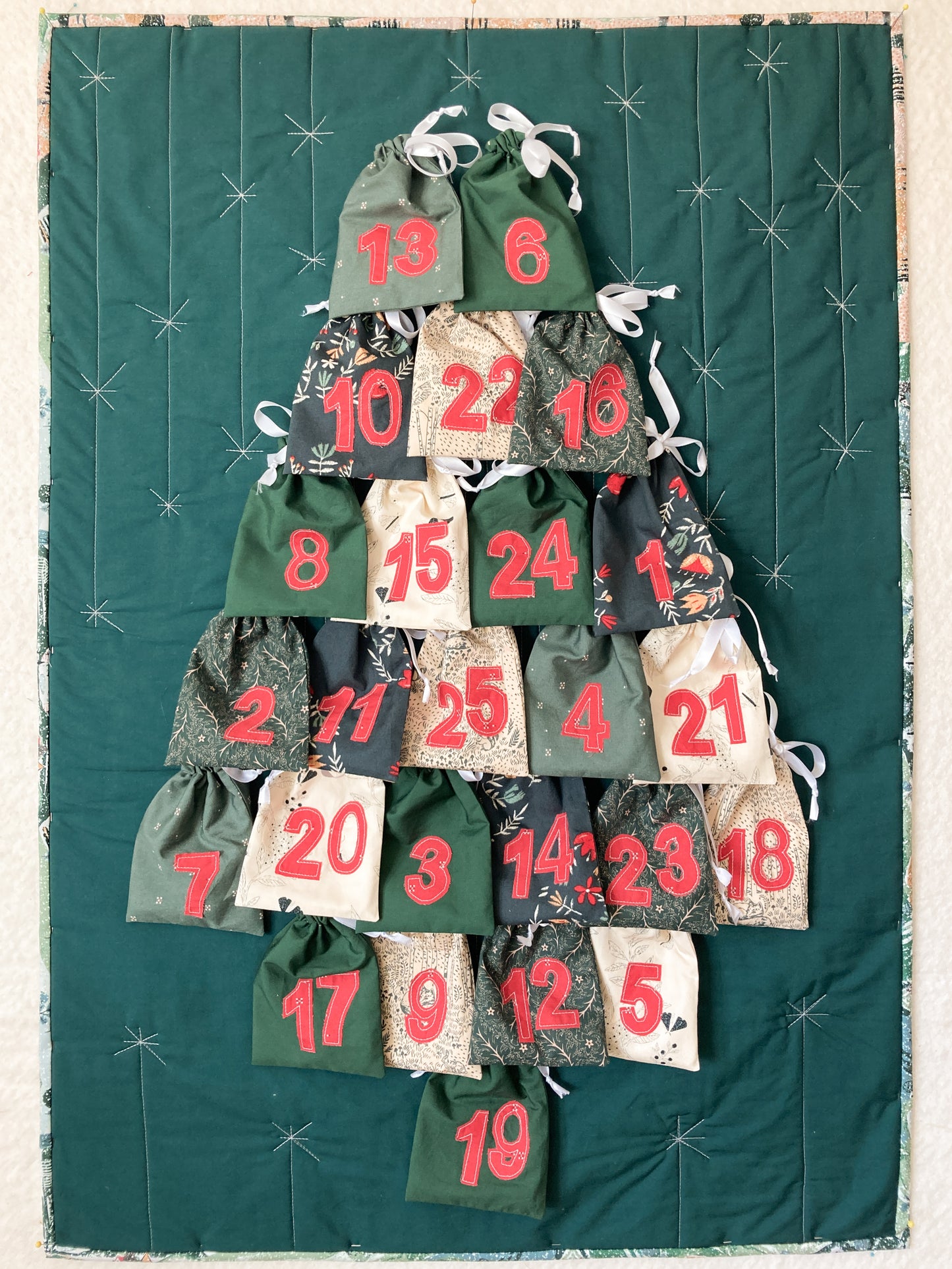 Countdown to Quiltsmas Quilt Pattern *DIGITAL PDF*