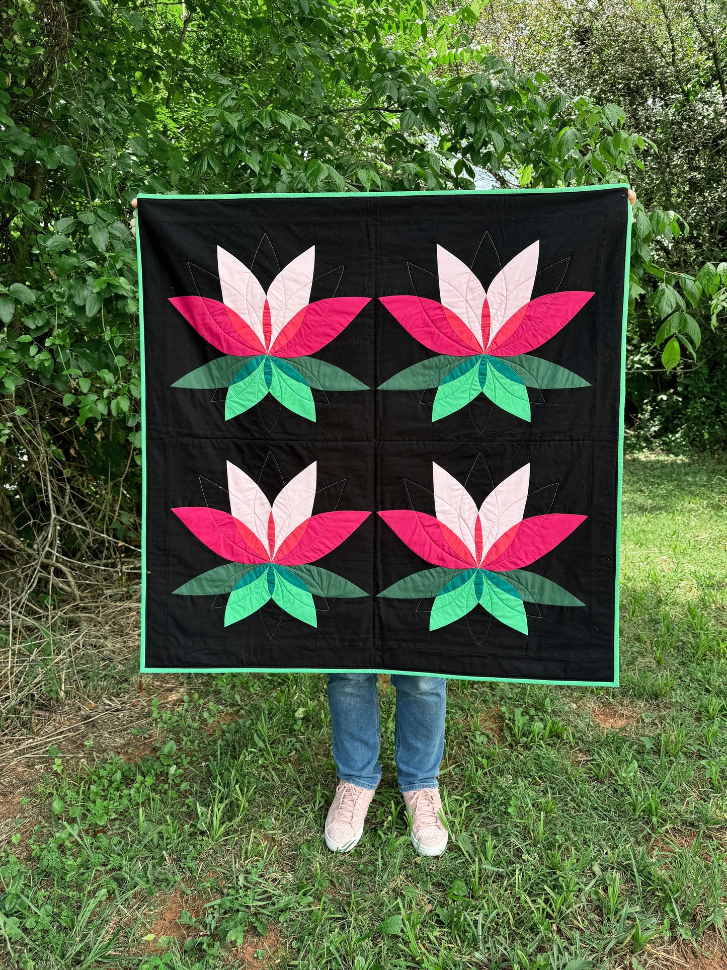 Zen Blossoms Quilt Pattern *DIGITAL PDF*