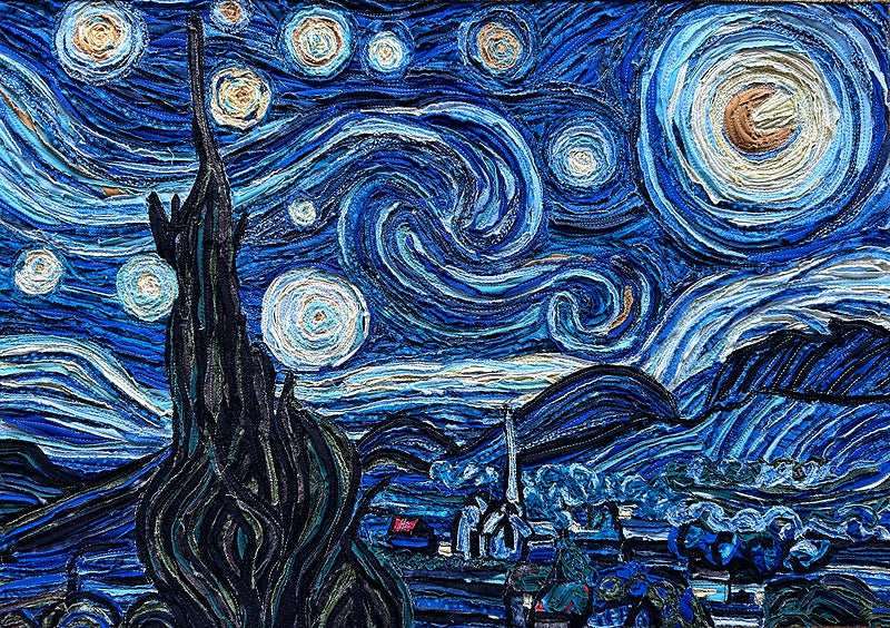 Quilt Painting Masterclass - Starry Night