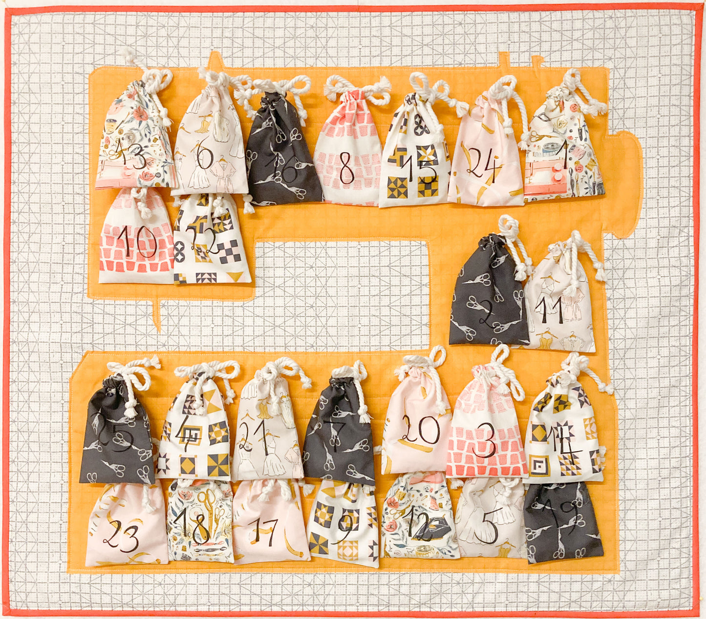 Countdown to Quiltsmas Quilt Pattern *DIGITAL PDF*